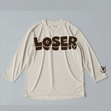 LOSER 9分袖Tシャツ